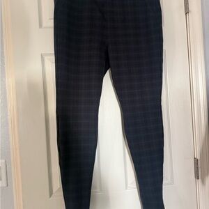 Liverpool Women's Dark Plaid Pants